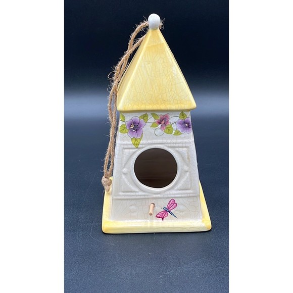 Ceramic Birdhouse - Picture 1 of 3